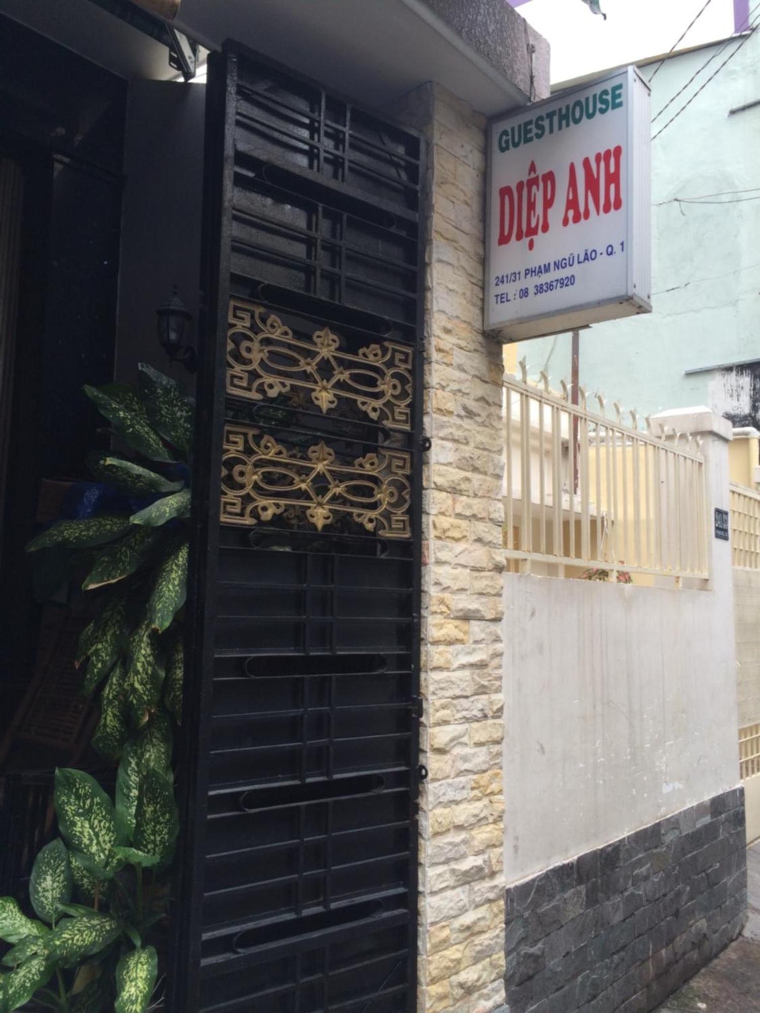 הו צ'י מין סיטי Diep Anh Guest House מראה חיצוני תמונה